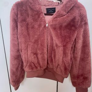 Pink Fuzzy Jacket